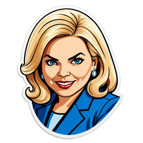 Sara Netanyahu’nın Liderliğini Sembolize Eden Sticker