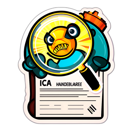Fierce-looking sticker för 'ica handlare insiderbrott'