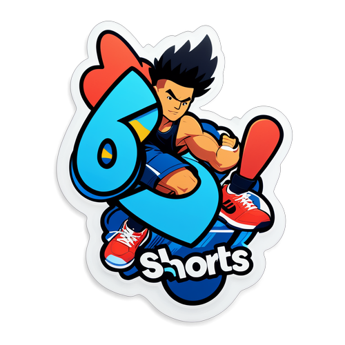 Αυτοκόλλητο TJ Shorts