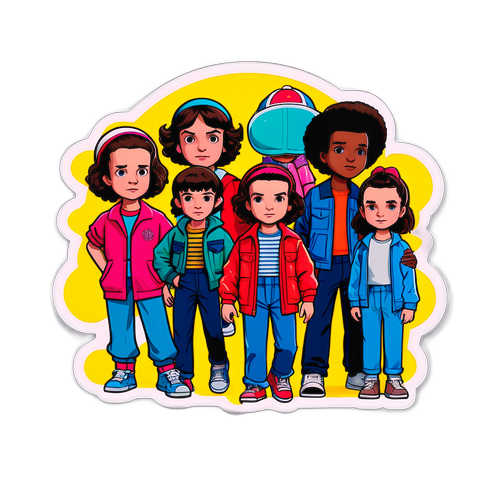 Nostalgiczna ekipa z 'Stranger Things'