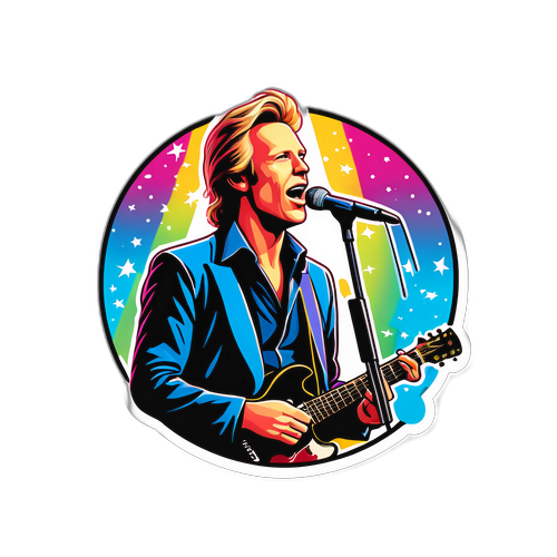 Nostalgisk sticker af Lasse Andersson