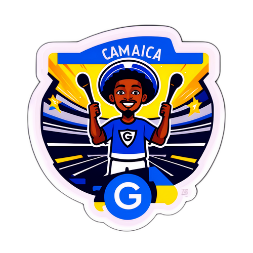 Adesivo com o logo da Confiança