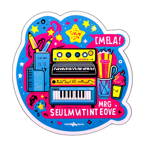 Стильний ручний роботи наклейка з улюбленими цитатами Меловіна