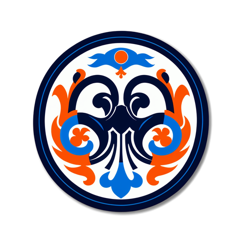 Sticker Belanda dengan Elemen Eredivisie
