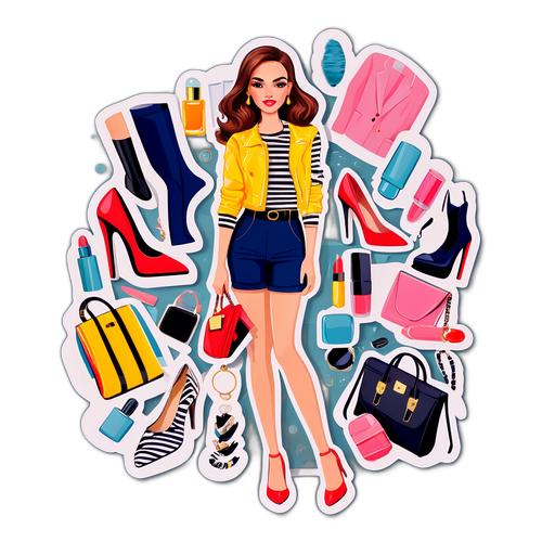 Anna Jobling dalam Outfit Bergaya