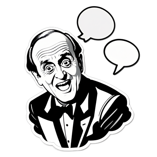 Bob Newhart Sticker: Gi Din Humor Et Personlig Preg!