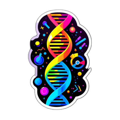 DNA-teknologia sticker