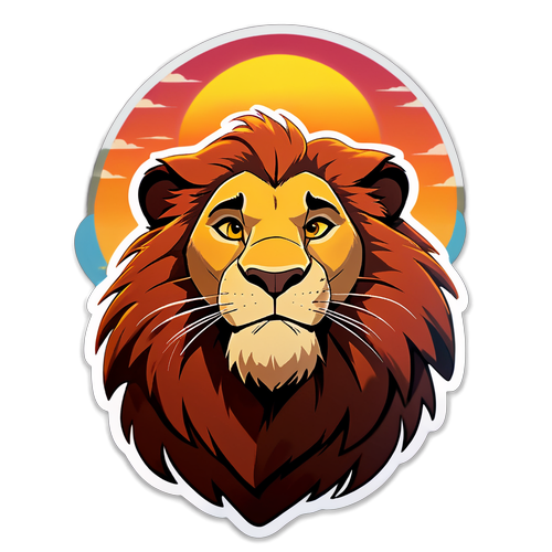 Unleash Your Inner King: Mufasa’s Secrets to Fearless Leadership Under the Sunset!