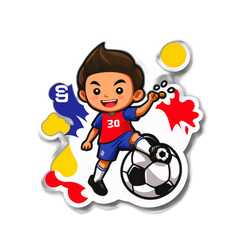 สติกเกอร์กีฬาแสนสนุกสำหรับสยามสปอร์ต