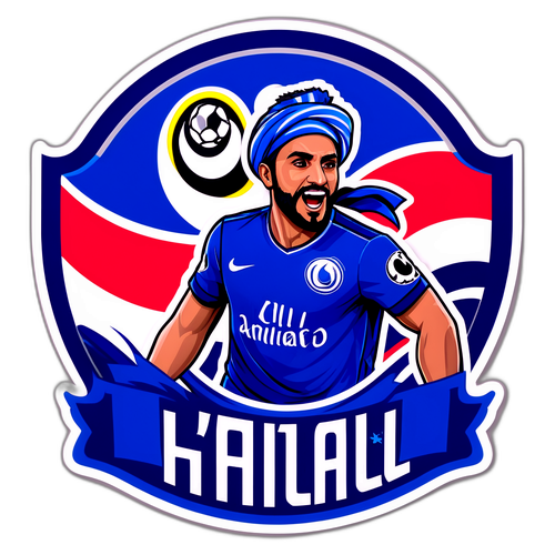Sticker ya Utamaduni wa Mashabiki wa Al Hilal