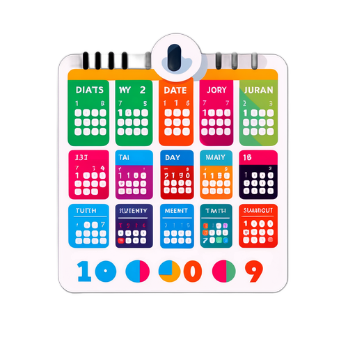 Desain Kalender yang Dapat Disesuaikan