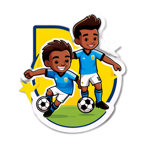 Competizione Amichevole tra Argentina e Colombia