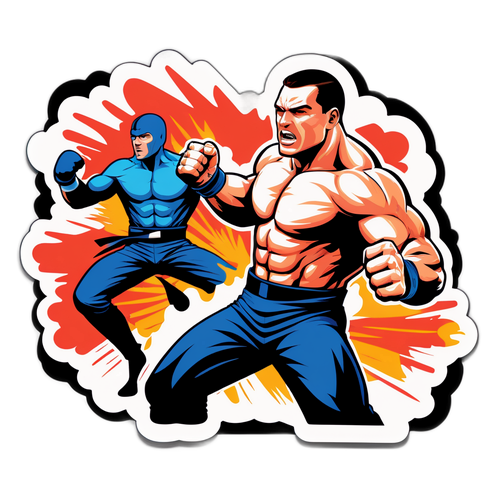 Стикер с бойцами