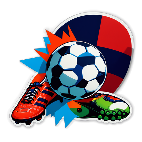 Voetbal Sticker voor Paris FC