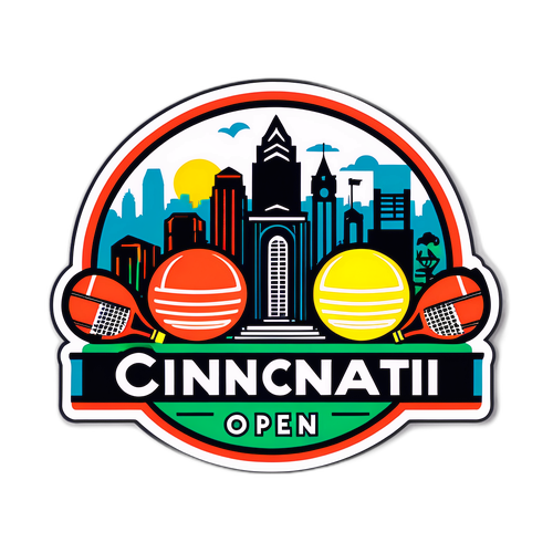 Stiker Cincinnati Open