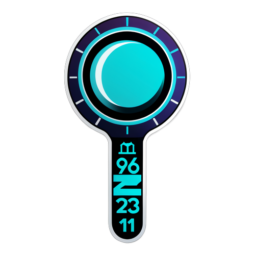 Futuristic Timeline Sticker 2027