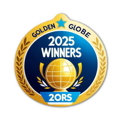 Medalla de Oro 'Ganadores del Globo de Oro 2025'