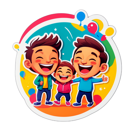 Σχέδιο δύο φίλων, Παπαντότας και Βουλγαράκης, που γελάνε και απολαμβάνουν τη ζωή