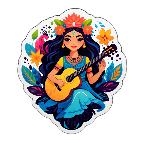 Diseño bohemio de Laila Roth con elementos de naturaleza y música