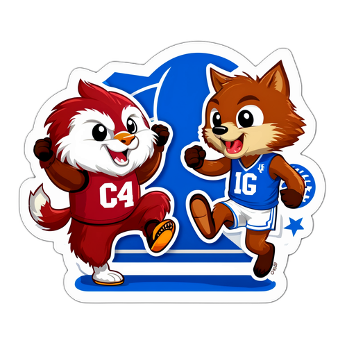 Playful Mascots Showdown