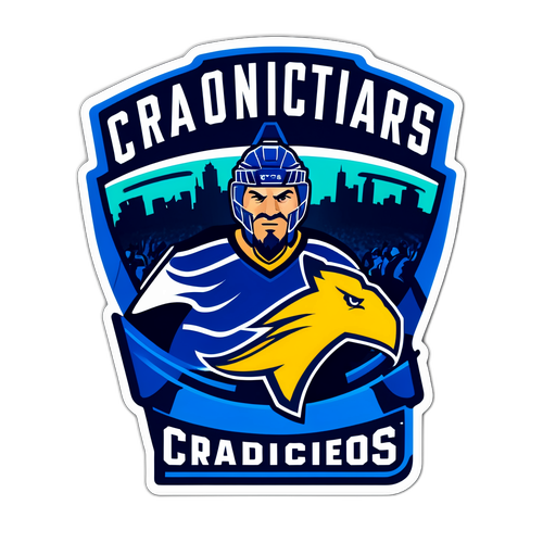 Sports-themed Digital Scoreboard Sticker: Canucks vs Predators