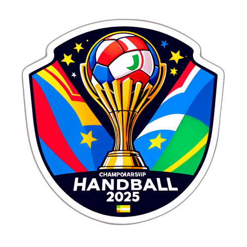 Klistermärke för Handbolls-VM 2025
