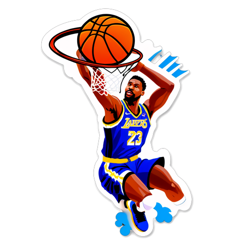 Sticker ya NBA: Uchezaji wa Hadithi