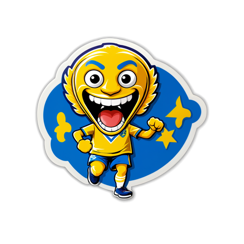 Entuziasmul Maccabi Tel Aviv! Descoperă Stickerul Vibrant Care Va Îți Încălzi Inima!