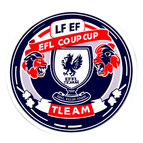 EFL Cup Sticker ng mga Tagahanga