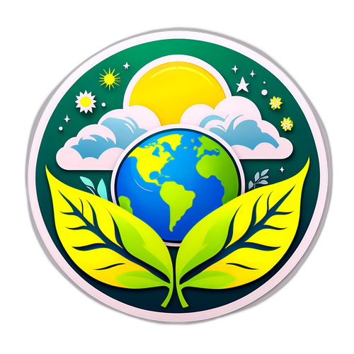 环保与绿色生活贴纸