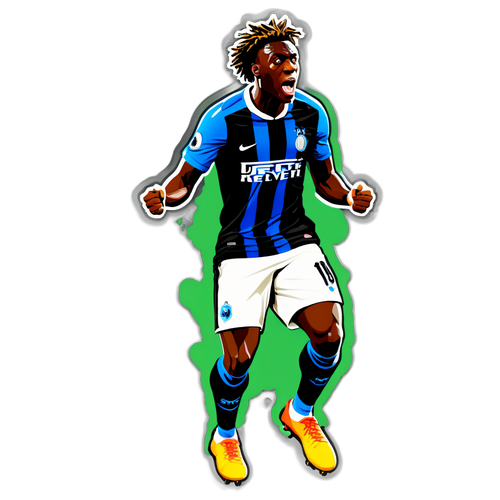 Moise Kean che supera l'avversità