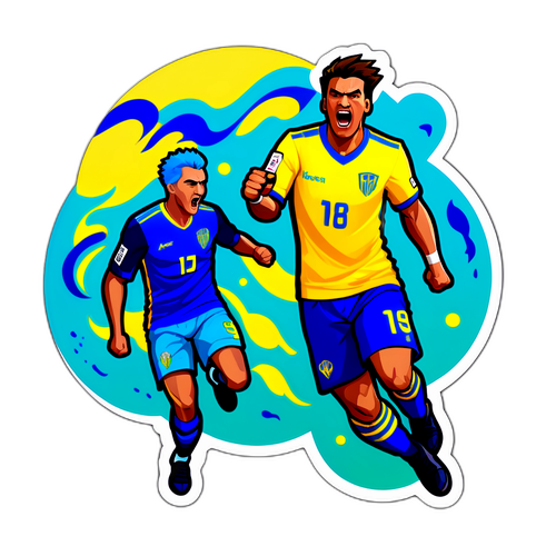 Sticker de la Energía del Partido Boca vs Riestra