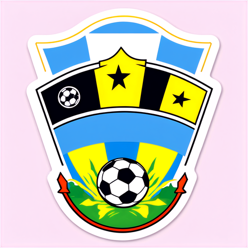 Sticker de la Liga Argentina con Equipos Prominentes