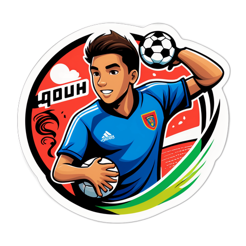 Sticker cho giải bóng đá trẻ