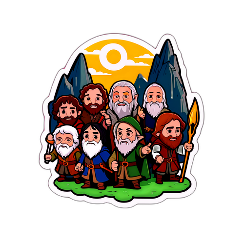 Смешные персонажи из 'Властелина колец'