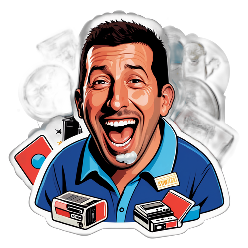 Adam Sandler Karikatúra