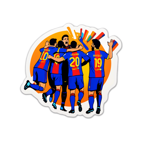 Gol Sevinci Sticker