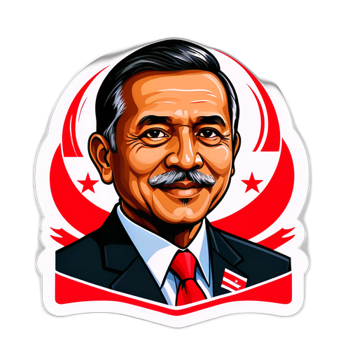Stiker Luhut Binsar Pandjaitan