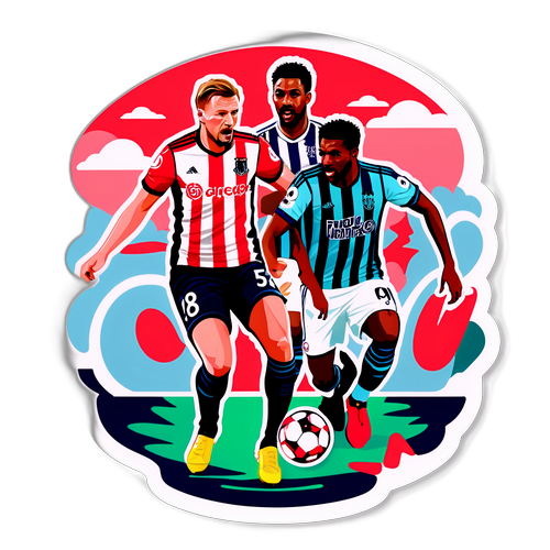 Tranh nghệ thuật trận Southampton vs West Brom