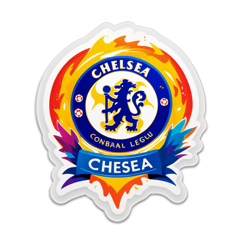 Desain Dinamis Chelsea: Logo yang Mengguncang Liga Conference dengan Suasana Sorak Sorai!'