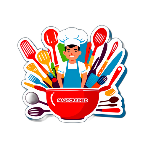 Renkli Mutfak Sahnesi MasterChef Çağatay