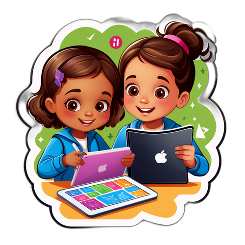 教育科技贴纸