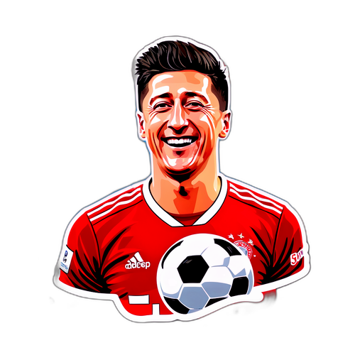 Robert Lewandowski firar ett hat-trick