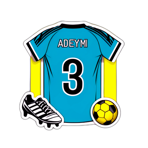Minimalist Adeyemi Forma Sticker