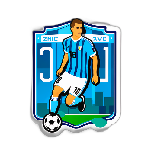 Adesivo del numero di maglia di Milinkovic Savic
