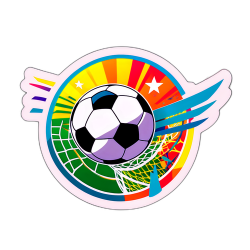 Sticker về trận đấu bóng đá