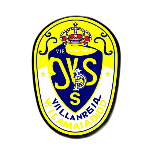 비야레알과 레알 마드리드 경기를 응원하는 스티커