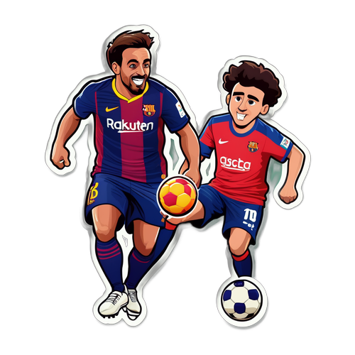 Rekaan Ceria Pertandingan Barcelona vs Osasuna