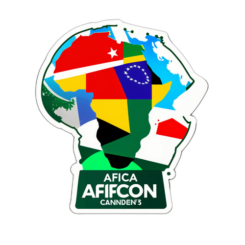 Stiker AFCON yang Menakjubkan
