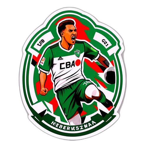 Stiker Momen Menegangkan Legia Warszawa vs Hibernian